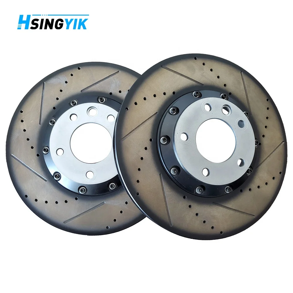 Factory Custom Rotors Ring Front Brake Discs Kit For PORSCHE 955 CAYENNE (9Pa) TURBO S 95535140161