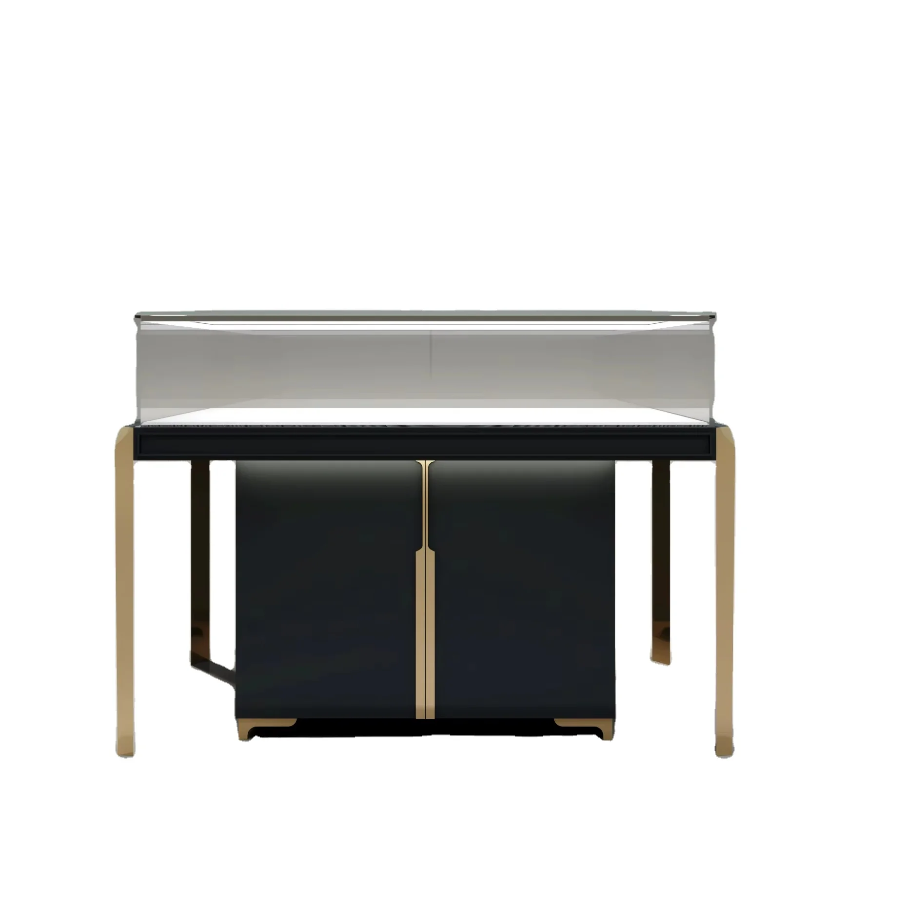 

Original Design Full-Length LED Jewelry Lamp Cabinet Showcase with Electrical Storage Shelves & Mirror