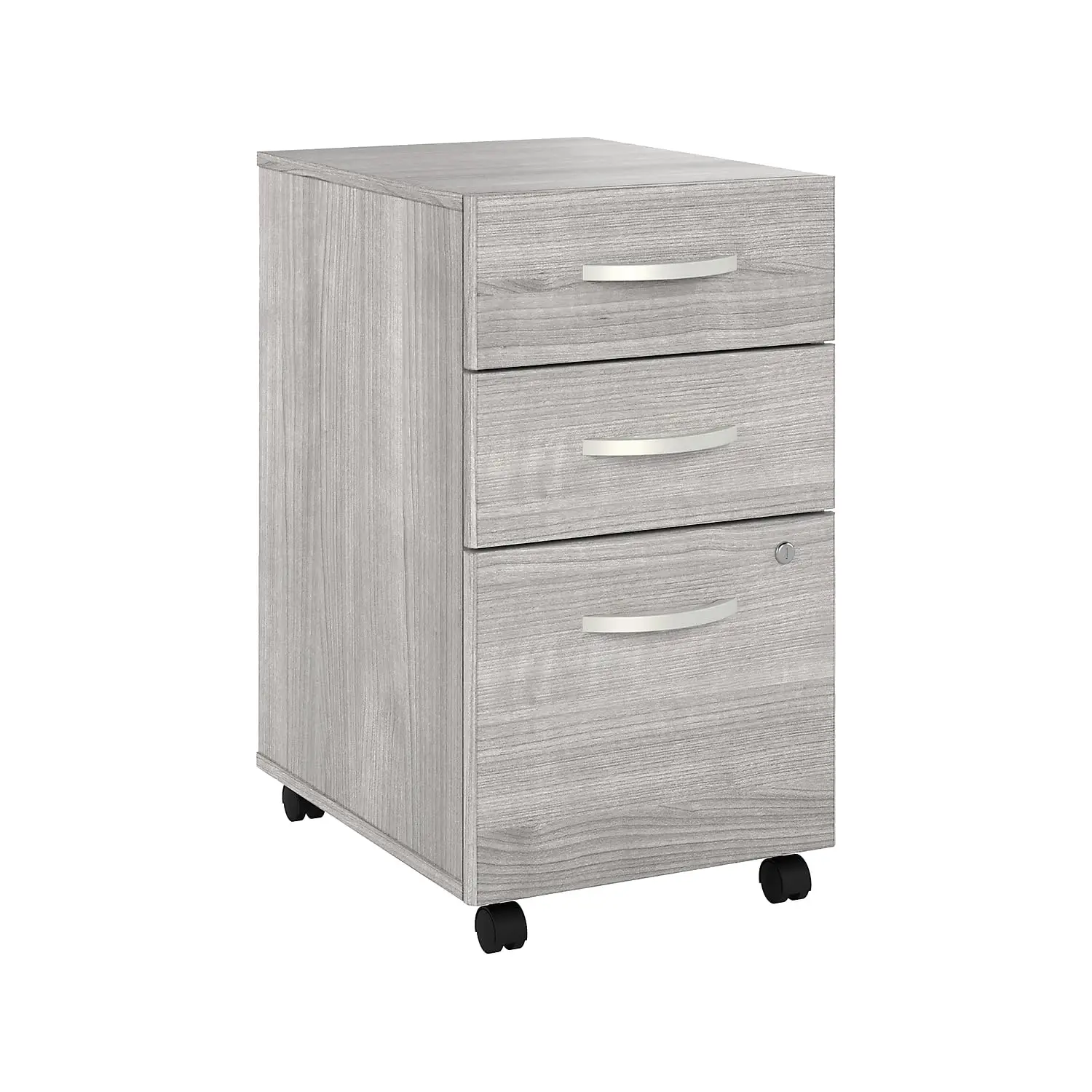 #3 Drawer Mobile File Cabinet Rolling Storage Pedestal Locking Legal Letter, Office Home, Assembled, Customized