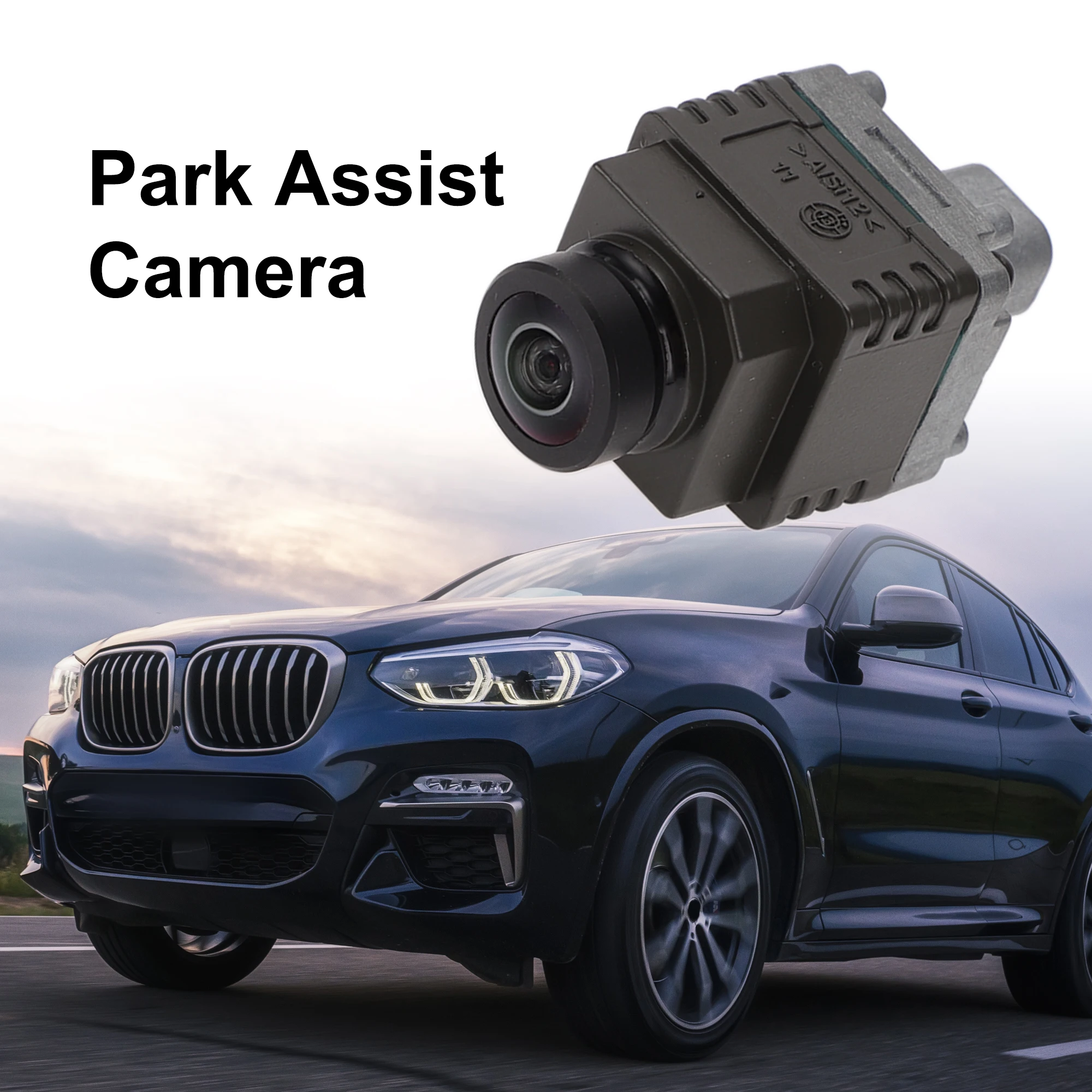 UXCELL Surround View Camera for BMW X4 X5 X6 I8 F26 F15 F85 F16 F86 I12 I15 Front Park Assist Camera