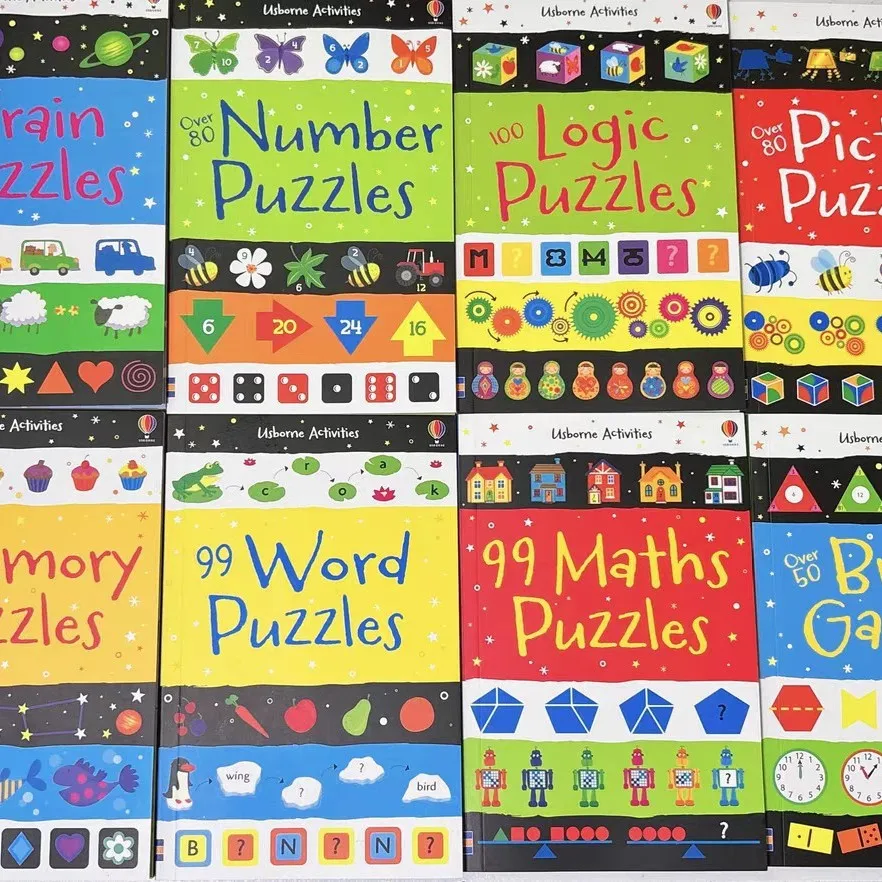 Sudoku Memory Connected Children's Puzzle Book Math Puzzles Game Activity Book 99 Maths Puzzles