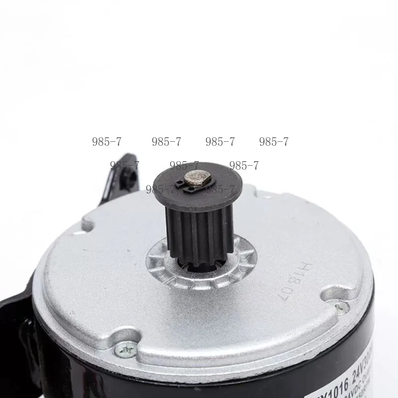 24V 300W Brushed Scooter Motor with Synchronous Wheel Pulley for Electric Vehicle