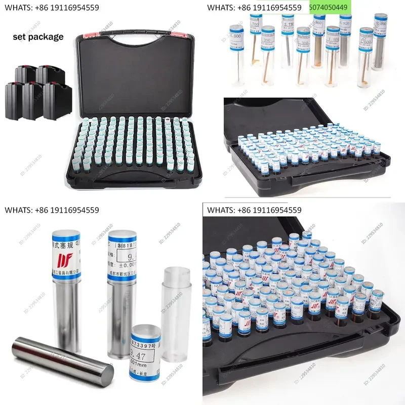 991 Pcs Batch Step 0.01 mm Precision Steel Needle Gauge 0.1–10 mm Smooth Plug Hole Set for Measuring Tool