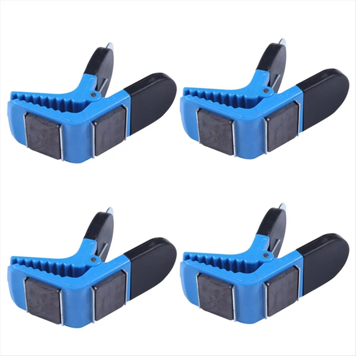 4PCS Magnetic Paint Brush Holder Clips Portable Multipurpose Tin Opener for Home Improvement Workshop Environments