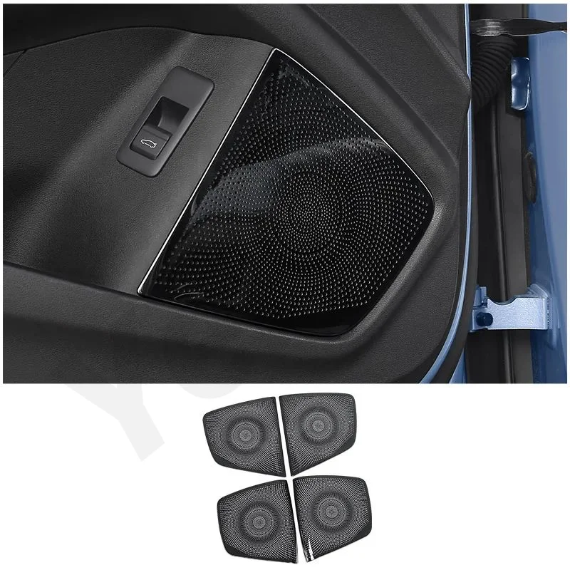 

For Byd Seal Ev 2022-2023 Car Dashboard Air Vent Cover Car Door Speaker Horn Audio Decor Sticker Frame Accessories