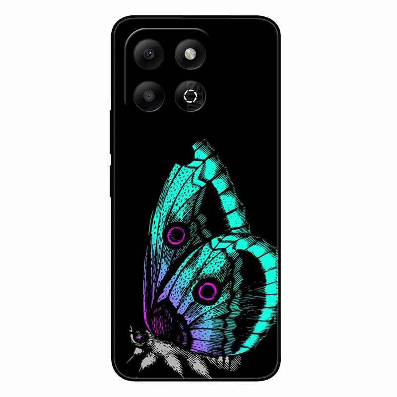 For Honor X6B Case Soft Space Wolf TPU Silicone Cover for Huawei Honor X6b Case JDY-LX1 Protection HonorX6b Girl Fashion Covers