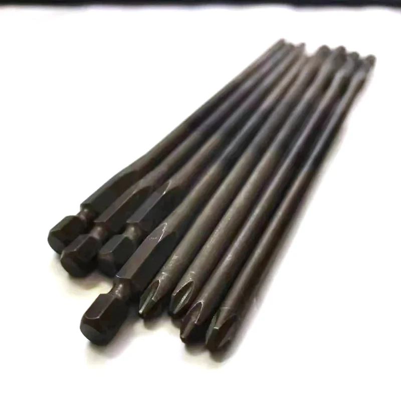 DEWALT PR2 PH2 Drywall Screw Driver Bits 153mm For DCF620 DCF6202 Chain Nail Gun Drill Accessories Black Color 2Piece view 4