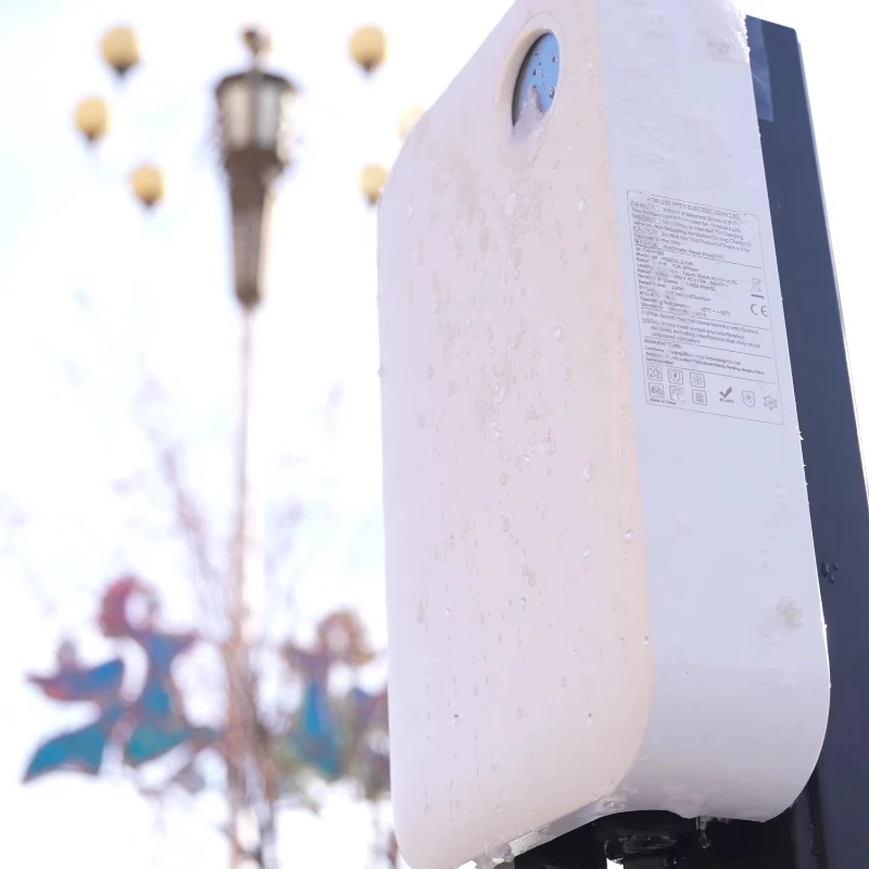 22Kw wall-mounted charging station 32amp high-speed AC level 2 electric vehicle charger with 5m cable