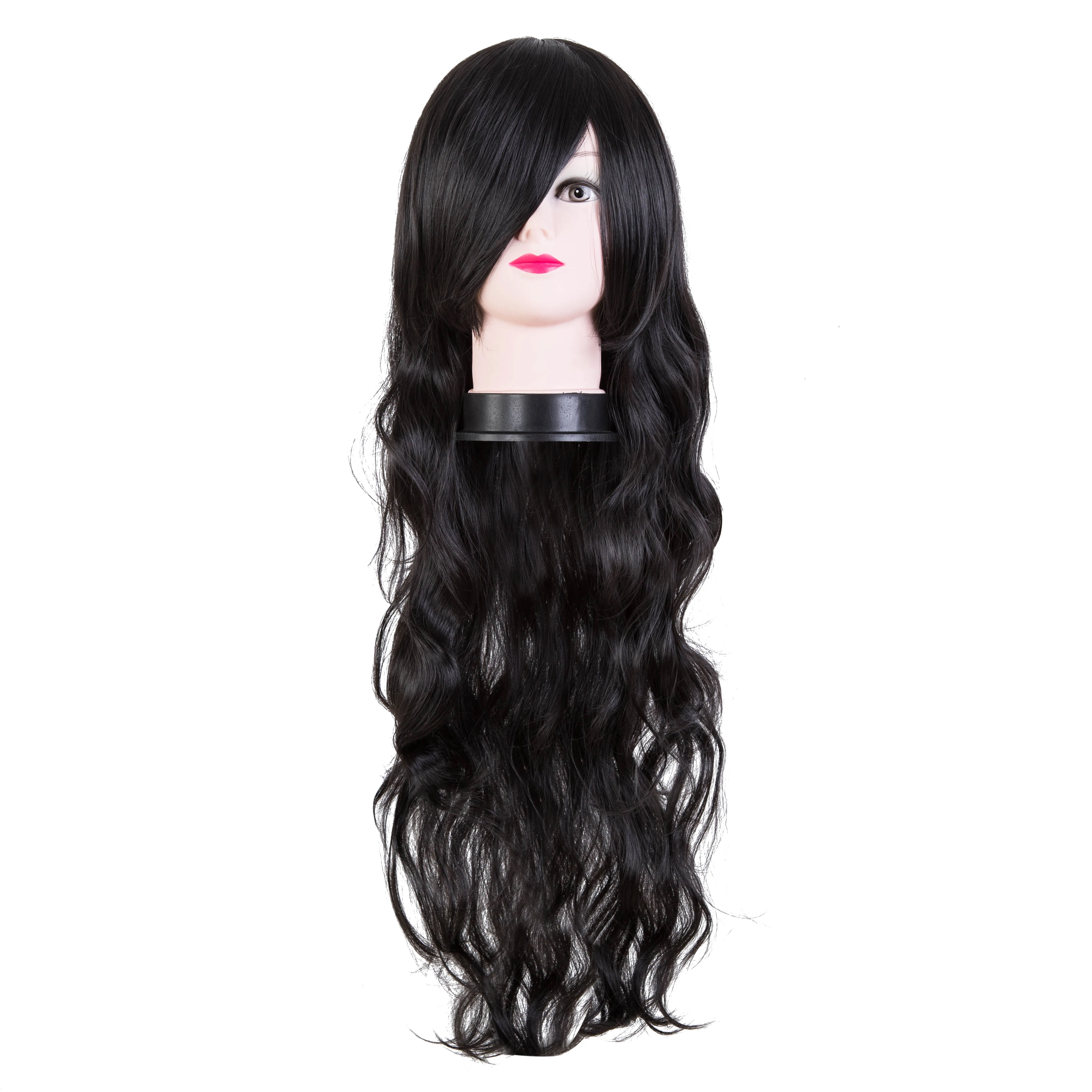 Yellow Wig Fei-Show Synthetic Heat Resistant Fiber Carnival Women Peruca Perruque Peruk Cartoon Costume Cosplay Long Curly Hair