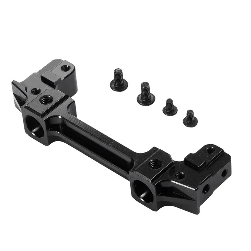 Kit Dudukan Braket Tetap Girder Rangka Depan Belakang Aloi Aluminium untuk Suku Cadang Mobil Perayap RC Axial SCX10 II 90046 1/10