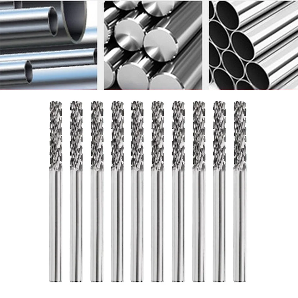 Carbide Rotary File Set Rotary File Set Carbide Material End Mill Grinding Head Various Specifications For Mold Making