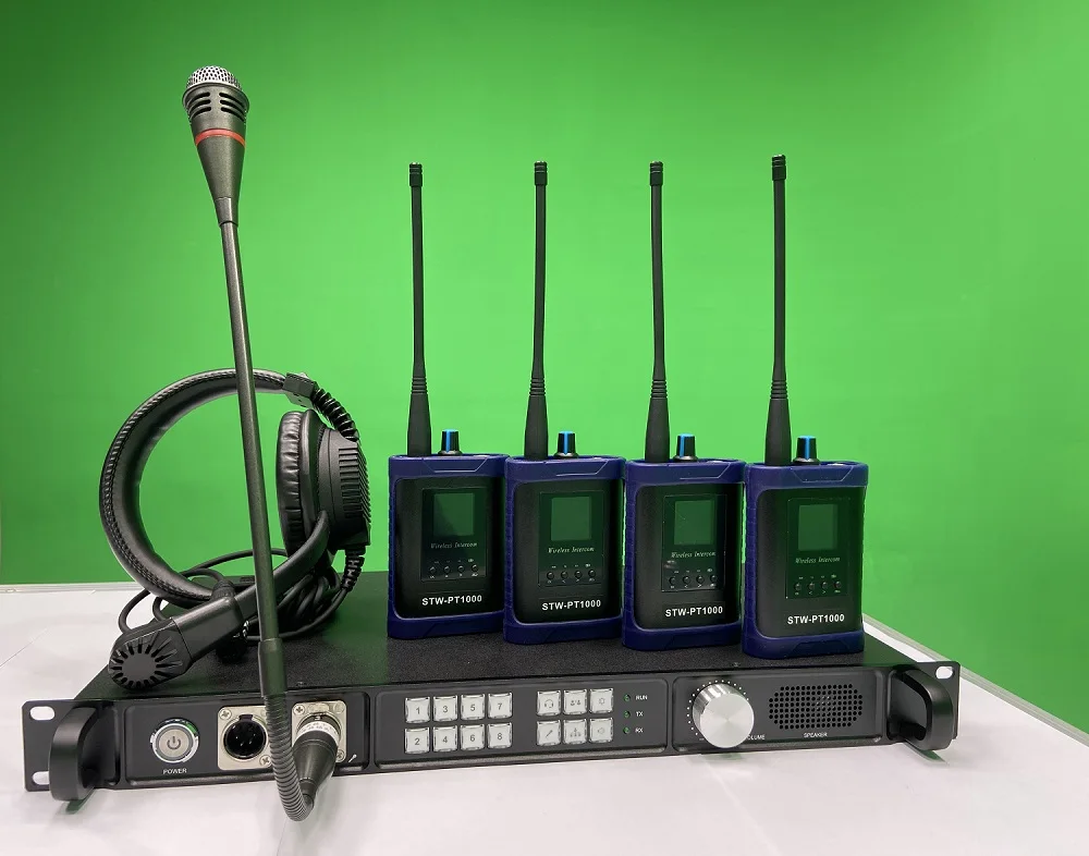 STW-BS1004 Broadcasting Equipment Wireless 4 Channel System