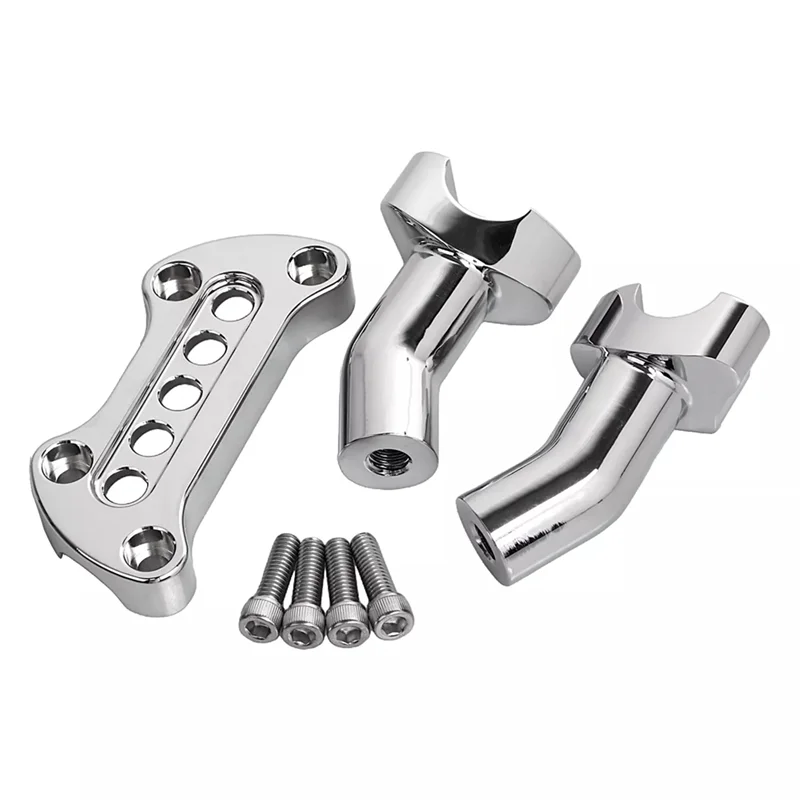 

Durable Handlebar Riser 4" Pullback Handlebar Riser For Dyna Fat Bob Sportster 883