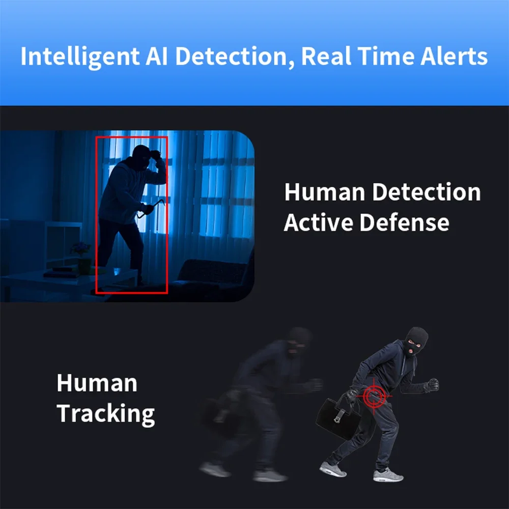 Vstarcam 5MP كاميرا مزدوجة العدسة الأمن داخلي المنزل 2.4G واي فاي كاميرا كشف الإنسان مراقبة كامل اللون للرؤية الليلية كاميرا IP