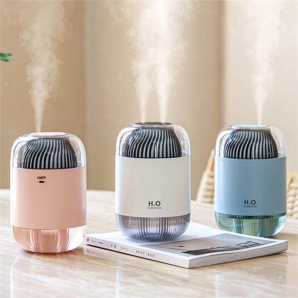 Large Capacity Electric Air Humidifier Portable Car-interior Diffuser Rechargeable Mist Maker Sprayer Bedroom Office