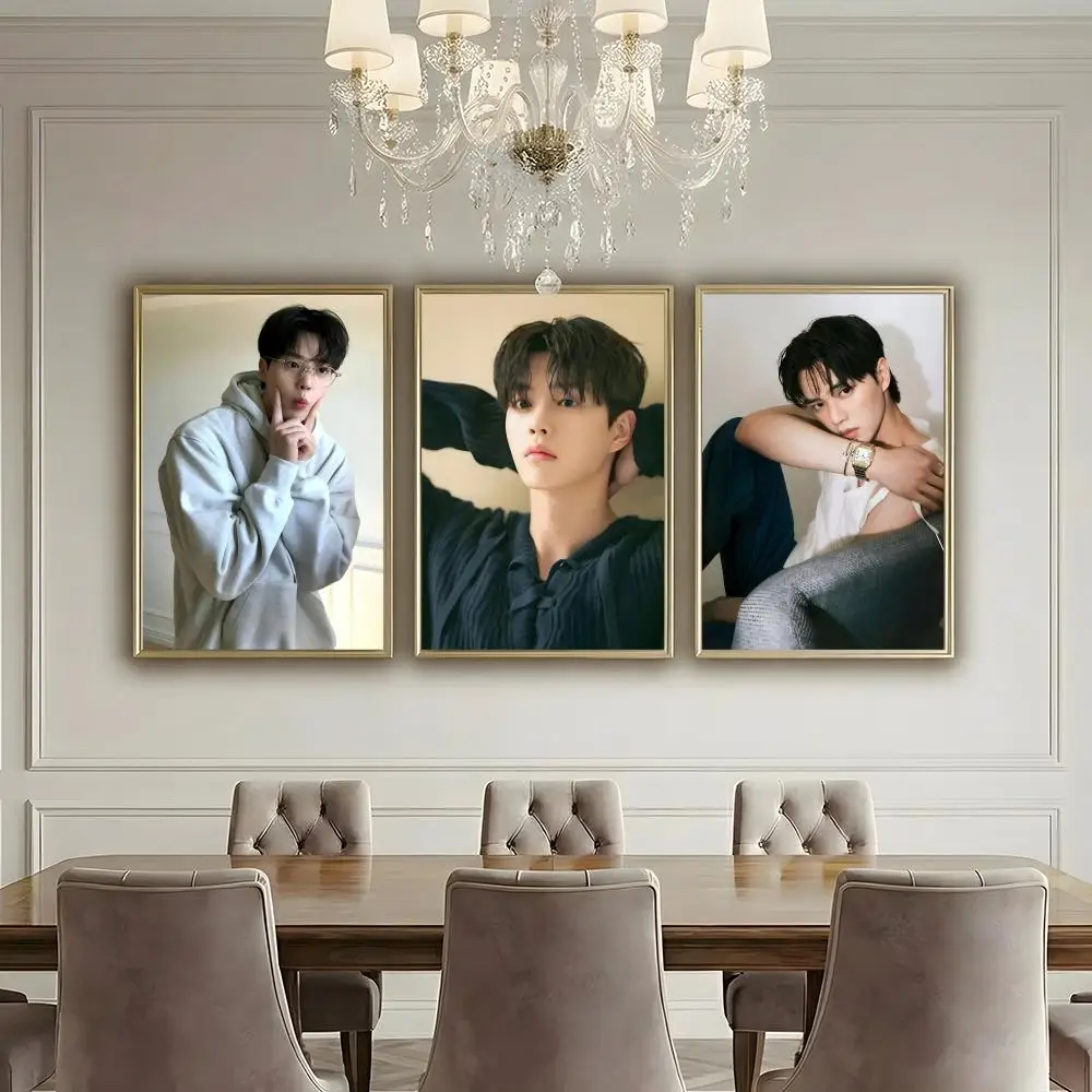 Korean Actors Song Kang Poster HD Waterproof High-Toughness Self-Adhesive Wall Decor Universal