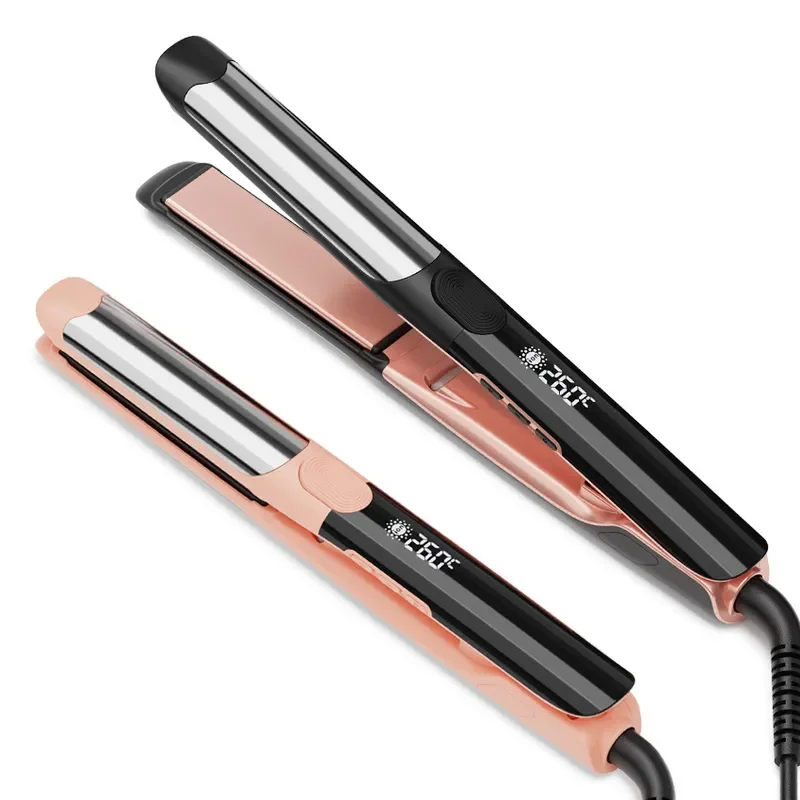 Cross-border Hair Straightener 2-in-1 Dual-purpose Hair Straightener Splint Multifunctional Curling Iron Hair Straightener