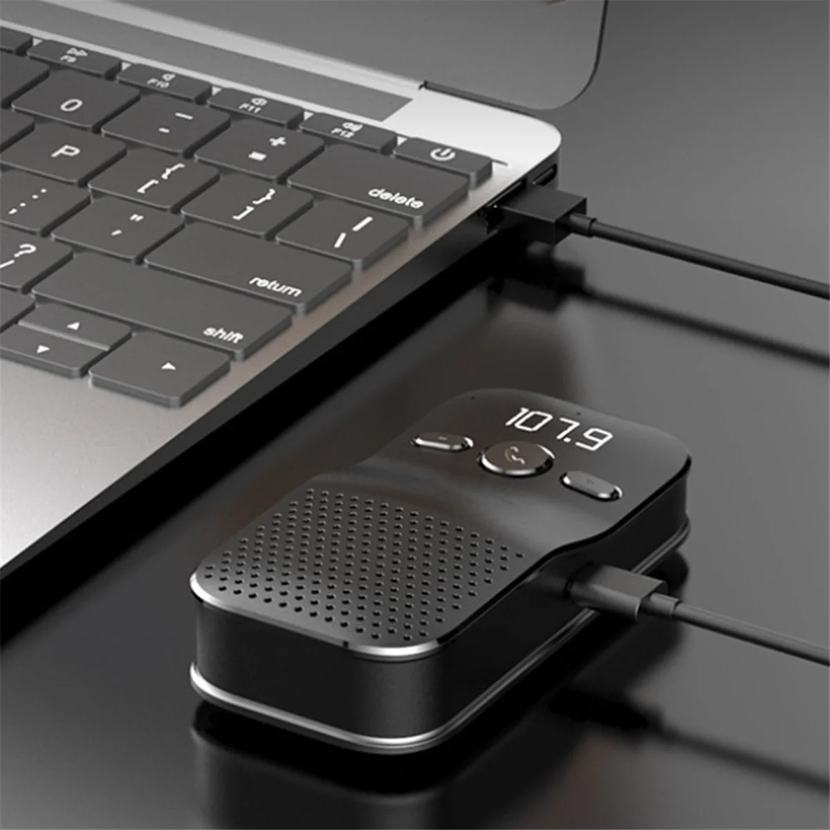 POP-lSun قناع سمّاعات بلوتوث يدوي مجموعة السيارة اللاسلكية استقبال الصوت مكبر الصوت الموسيقى