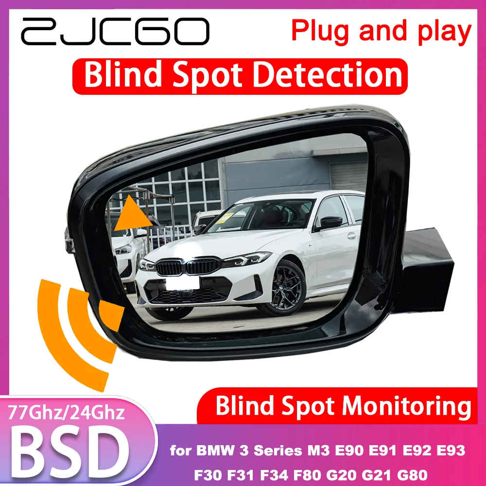 for BMW 3 Series M3 E90 E91 E92 E93 F30 F31 F34 F80 G20 G21 G80 Blind Spot Detection Monitoring Information Warning Lane Assist