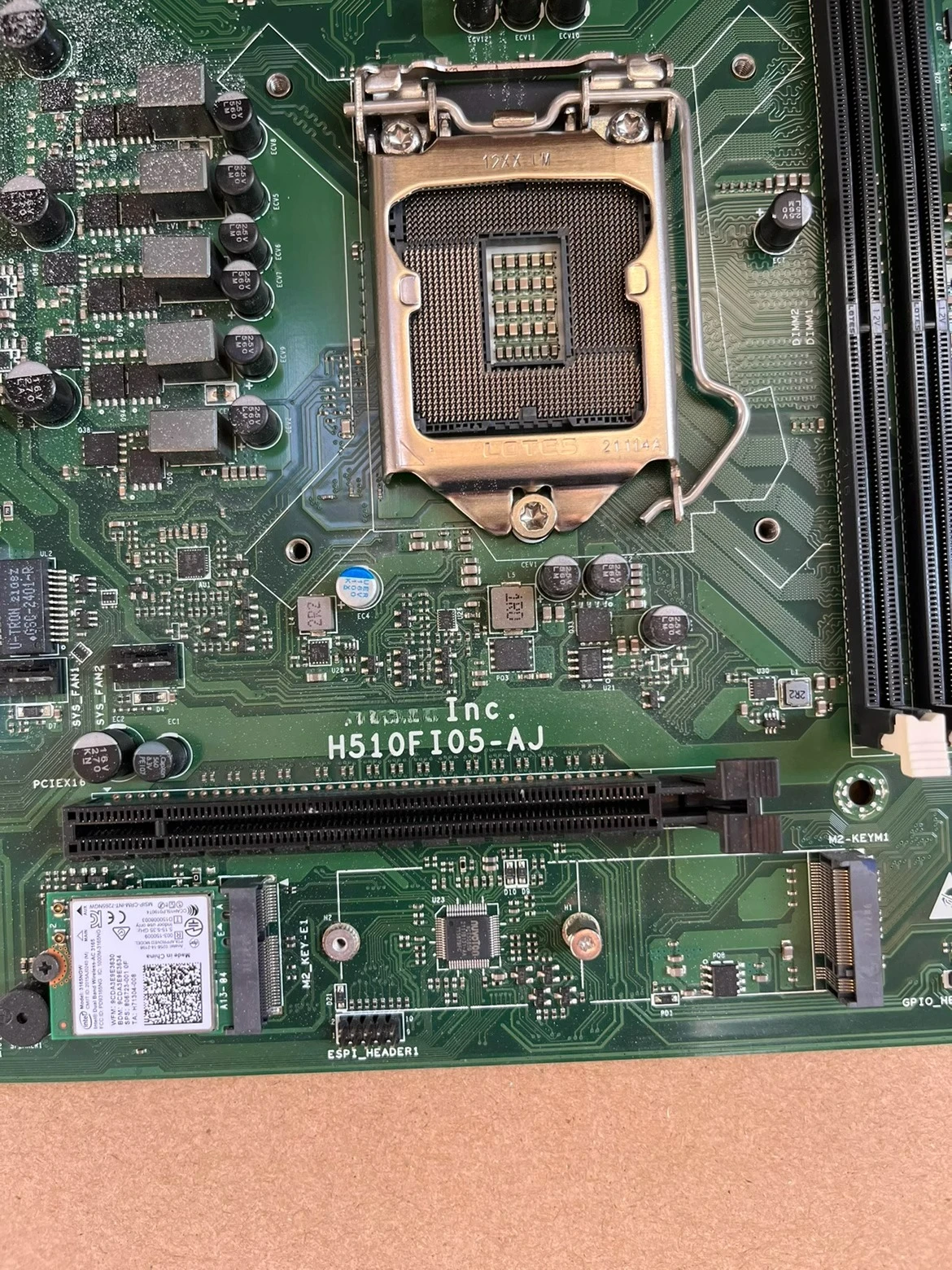 For Acer H510FI05-AJ main board H510 chipset, support 11th generation CPU   (store code: 0827)