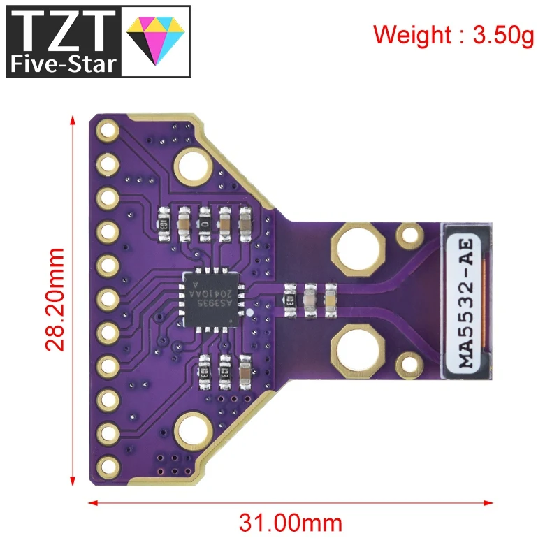 GY-AS3935 AS3935 Light-ning Detector Digital Sensor SPI I2C Interface Distance Detection For Arduino