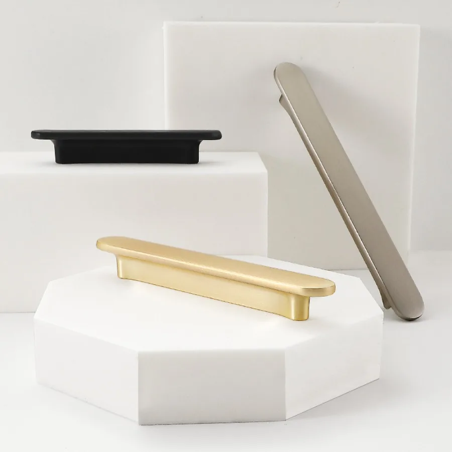 

Modern Style Furniture Handles Black Handles for Wardrobe and Drawer Hardware Fitting Kitchen Cabinet Handles Shoe Cabinets