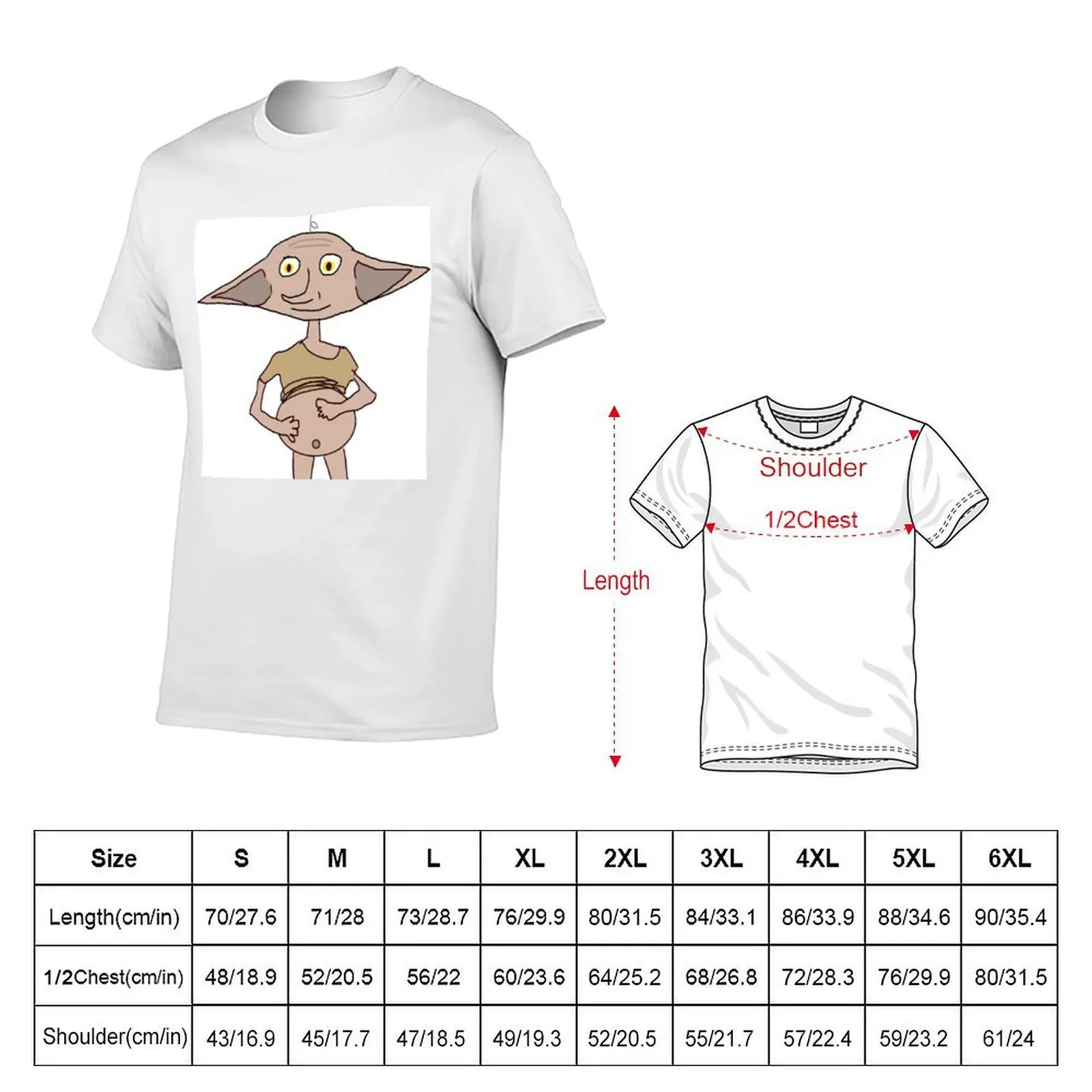 pregnant non copyright elf T-Shirt funny gifts quick-drying men clothings