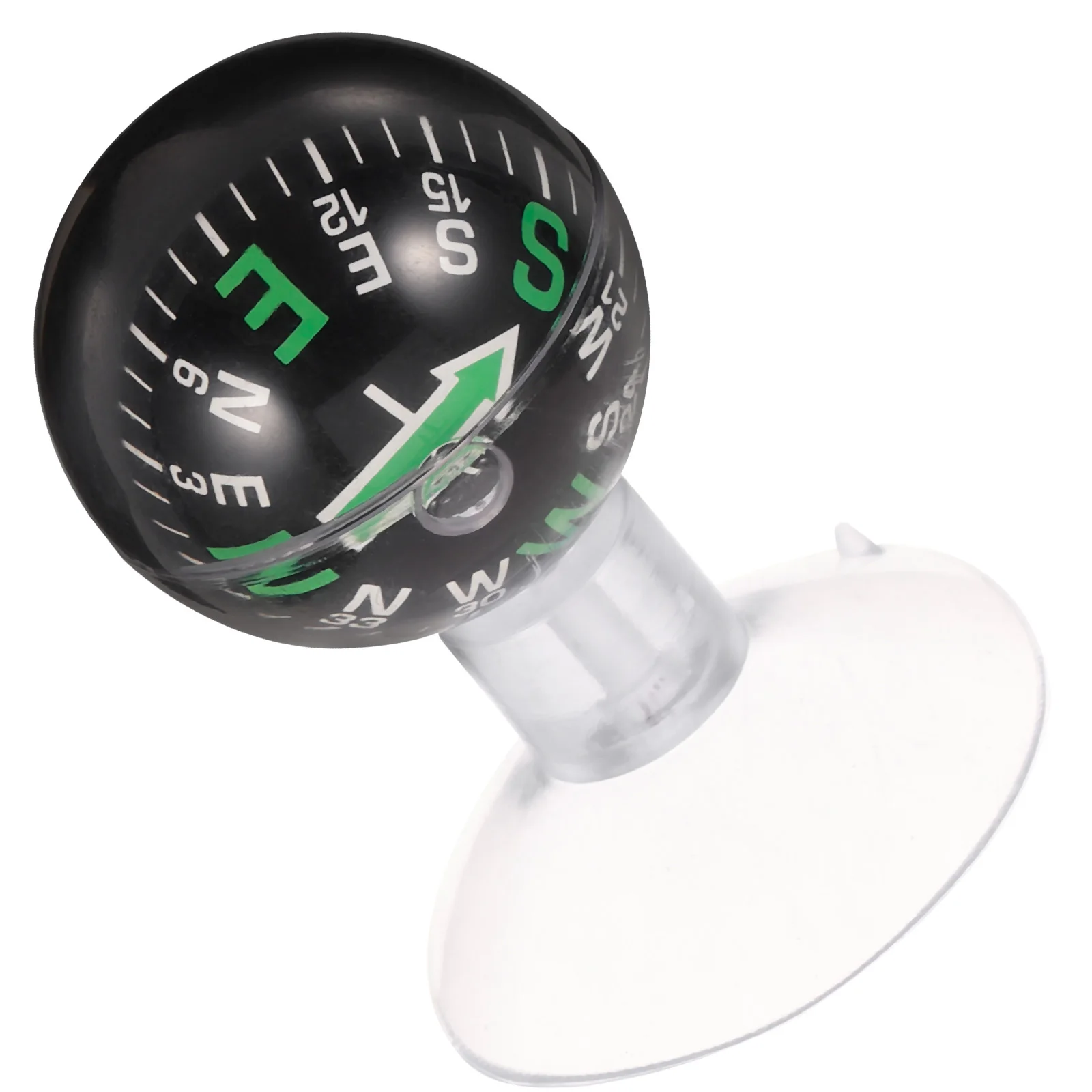 

Car Compass Ball Abs Stylish Dashboard Ornament Navigation Direction Compass For Vehicle Boat Marine Dash Mount