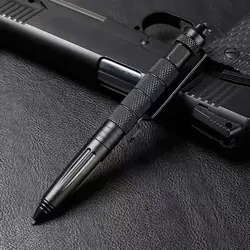 High Quality Tactical Pen Self Defense EDC Tools School Student Office Ballpoint Pens Emergency Glass Breaker Survival Kit