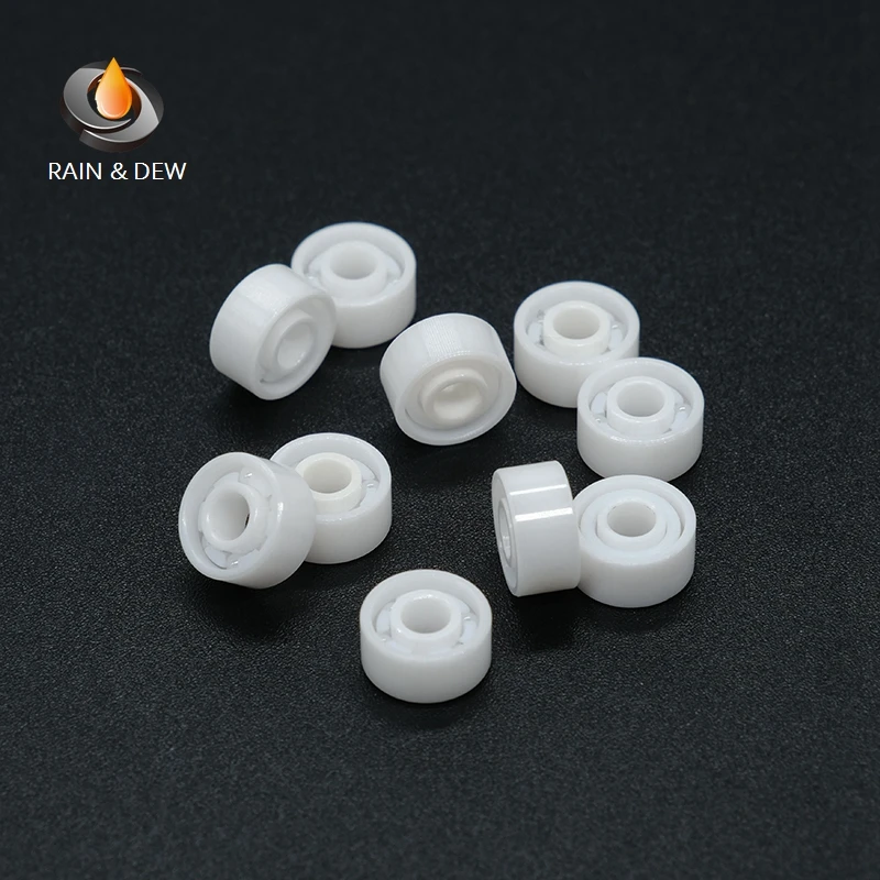 1PCS 693 CE 3x8x4 mm ZrO2 Material Full Ceramic Ball Bearing Bore 3mm 4mm 5mm 6mm 7mm 8mm 9mm 10mm ABEC-9 For Fishing Reel
