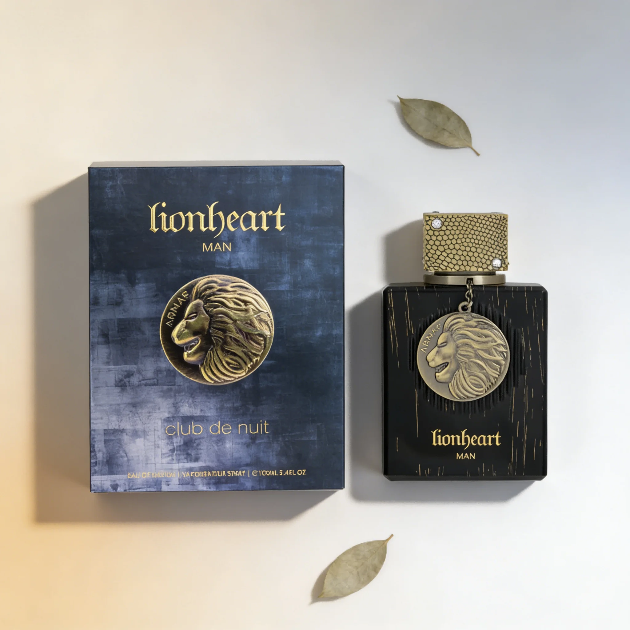 

ARMAF club de nuit lionheart MAN Men's Perfume 3.4oz, Deep Oud & Amber Aroma, Refined Sophisticated Scent