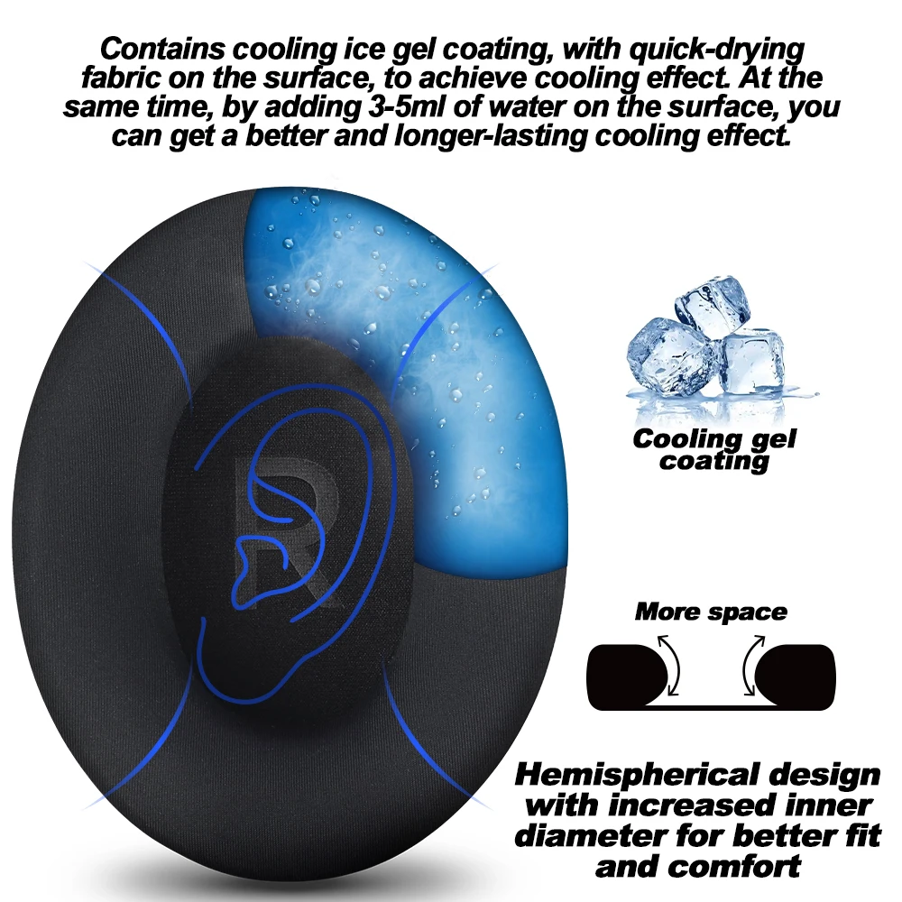 Earphone pads For ATK N9 / N9 PRO N9 ULTRA replacement Earpads headphones Earmuffs Soft cloth Memory Covers Sponge Protein