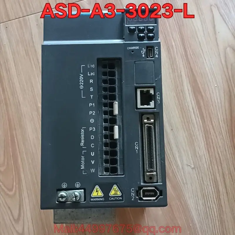 

Second-hand ASD-A3-3023-L servo drive function test is normal