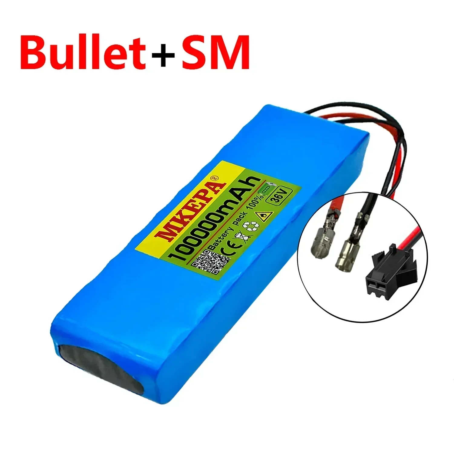 10S2P 36V 100000mAh 36V elektrische scooter accu lithium elektrische scooter 500W elektrische scooter accu 36V 10S2P accu