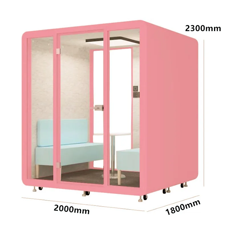 -For Company Using Soundproof Open Room Mini Karaoke Booth Sound Booth Door&