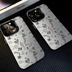 Popular XXXTentacion Tattoos Phone Case for Samsung Galaxy S25 S24 S23 S22 S21 S20 Note20 FE Ultra Plus 4G 5G Anti Fall Cover