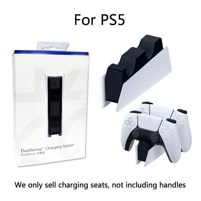 

Controller Charger Dock Station For PS5 Dual Fast Charging Cradle Dock for Playstation 5 JP Version Gamepad Wireless Joystick Jo