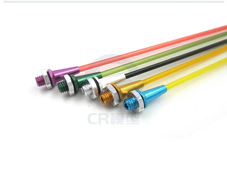 5pcs Good Quality RC Model Boat Car Colorful Universal Antenna Tube Sleeve/Aluminum Alloy Antenna Base Assembly