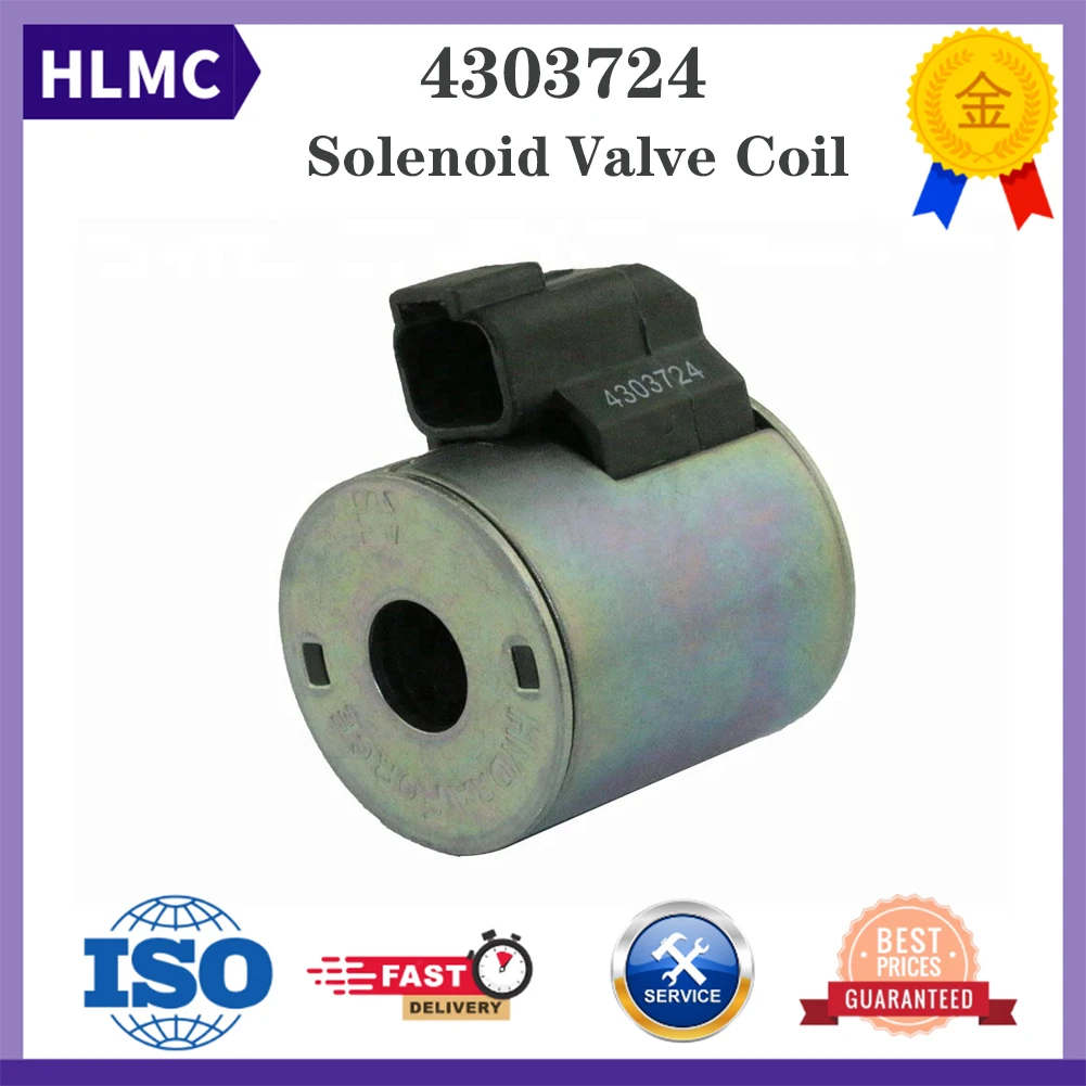 Excavator Spare Part 24v Solenoid Valve Coil 4303724 For Hydraulic Main Pump For Hydraforce XG822 XG845