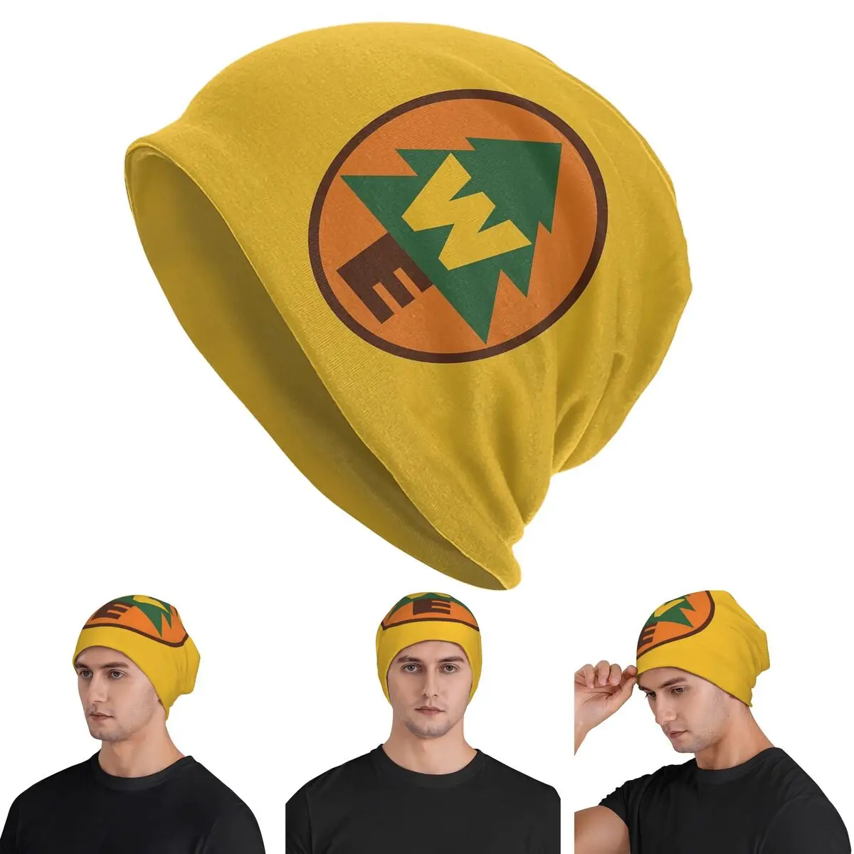 

Wilderness Explorer Logo Skullies Beanies Hats Warm Autumn Winter Outdoor Cap Knitted Bonnet Caps for Unisex Adult