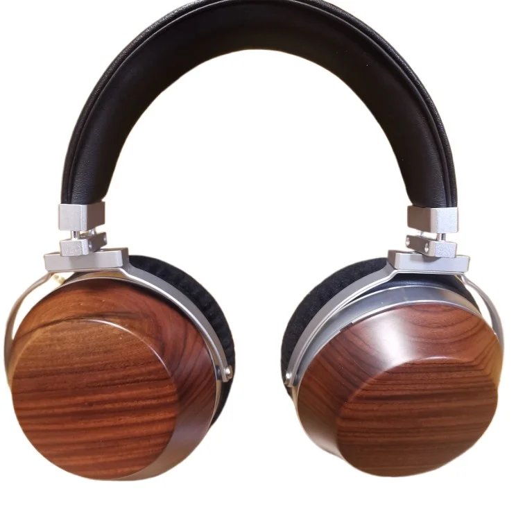 Headphone 70mm bio-composite diaphragm high resistance monitoring earphone Solid wood acid branch headphone