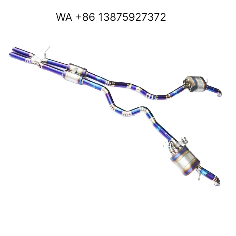 Wmwmnu Catback Exhaust Muffler Valve Titanium Alloy for Range 5.0T Most Popular Car Exhaust System