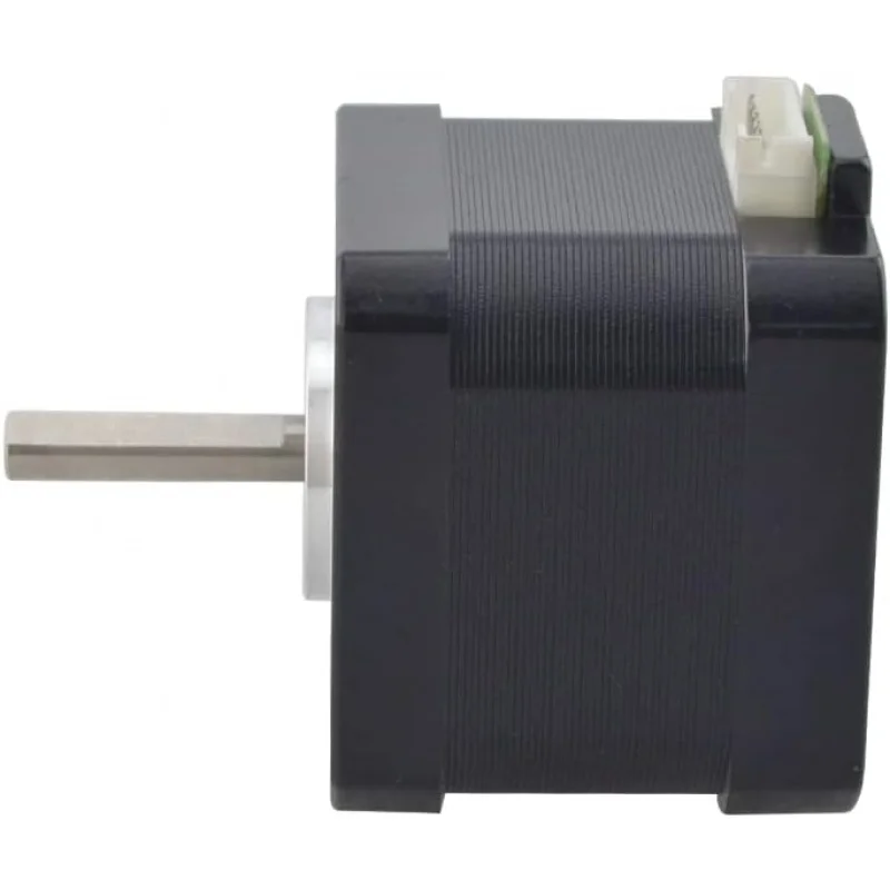 17 محرك متدرج ثنائي القطب 1.5A 42Ncm 1.8 °   2 المرحلة 4 أسلاك مع موصل كابل 1 متر، 42x42x38mm السائر عزم دوران عالي منخفض الضوضاء