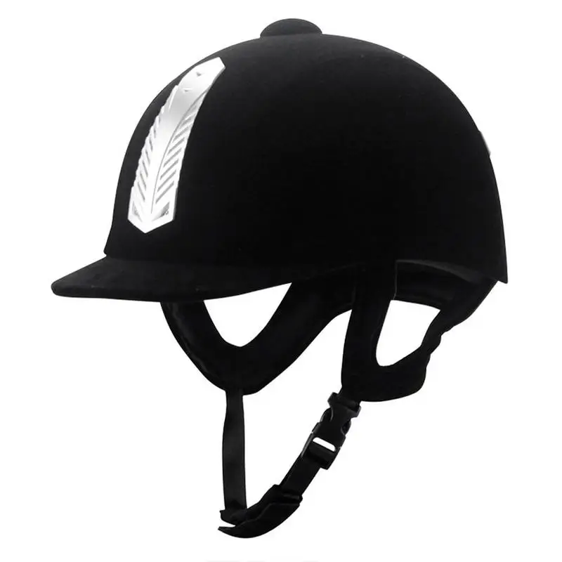 Equestrian Horse Riding Helmet Breathable Durable ABS Safety Half Cover Horse Rider Helmets For Men Women Children 52-62cm