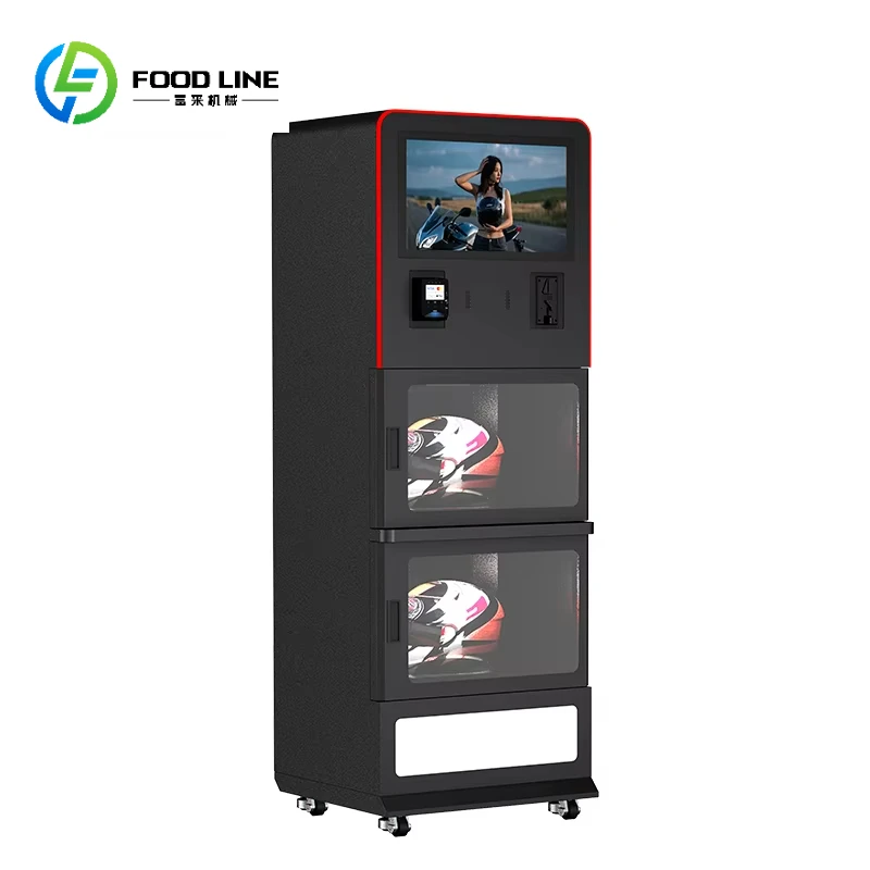 الذاتي التلقائي ركوب دراجة نارية دراجة نارية خوذة تعقيم البخار Vendo خوذة آلة بيع التنظيف #2