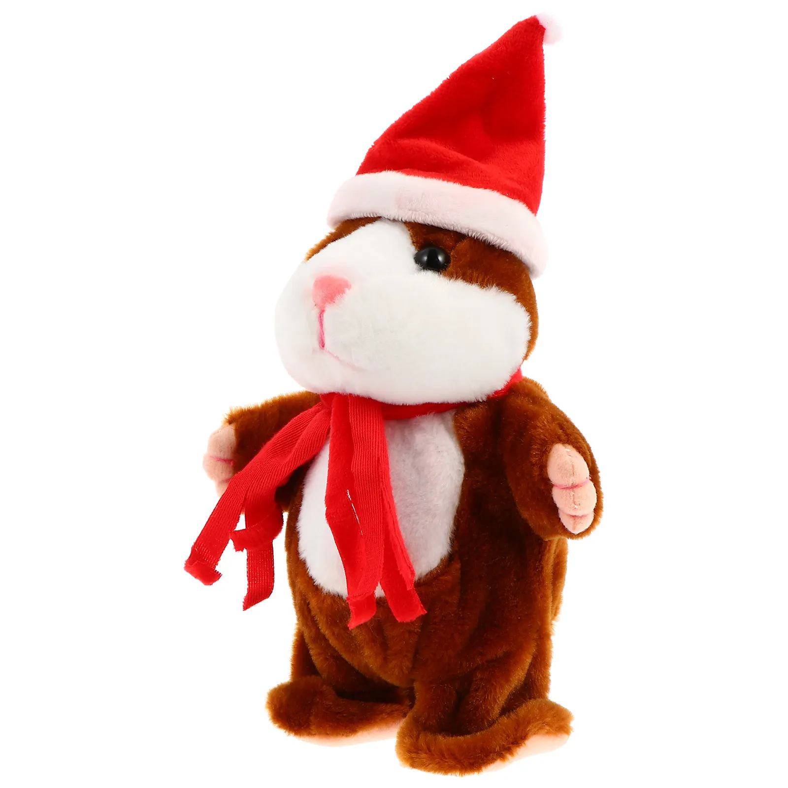 

Electric Hamster Creative Silent Nodding Hamster Kids Plaything Educational Fun Interactive Gift for Children