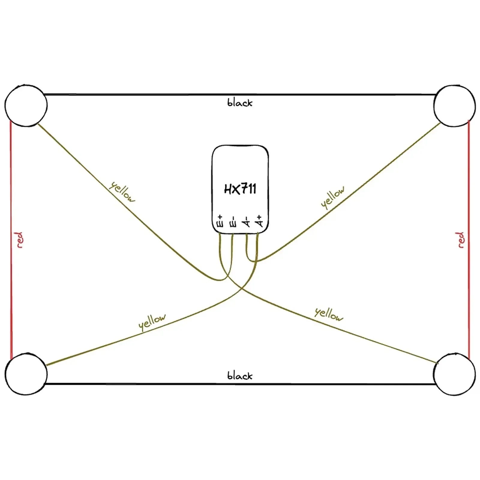 4PCS Mini 50kg Load Cell 50kg Weighing Sensor Half-bridge Strain Gauge Human Body Scale Weight Sensor for Arduino