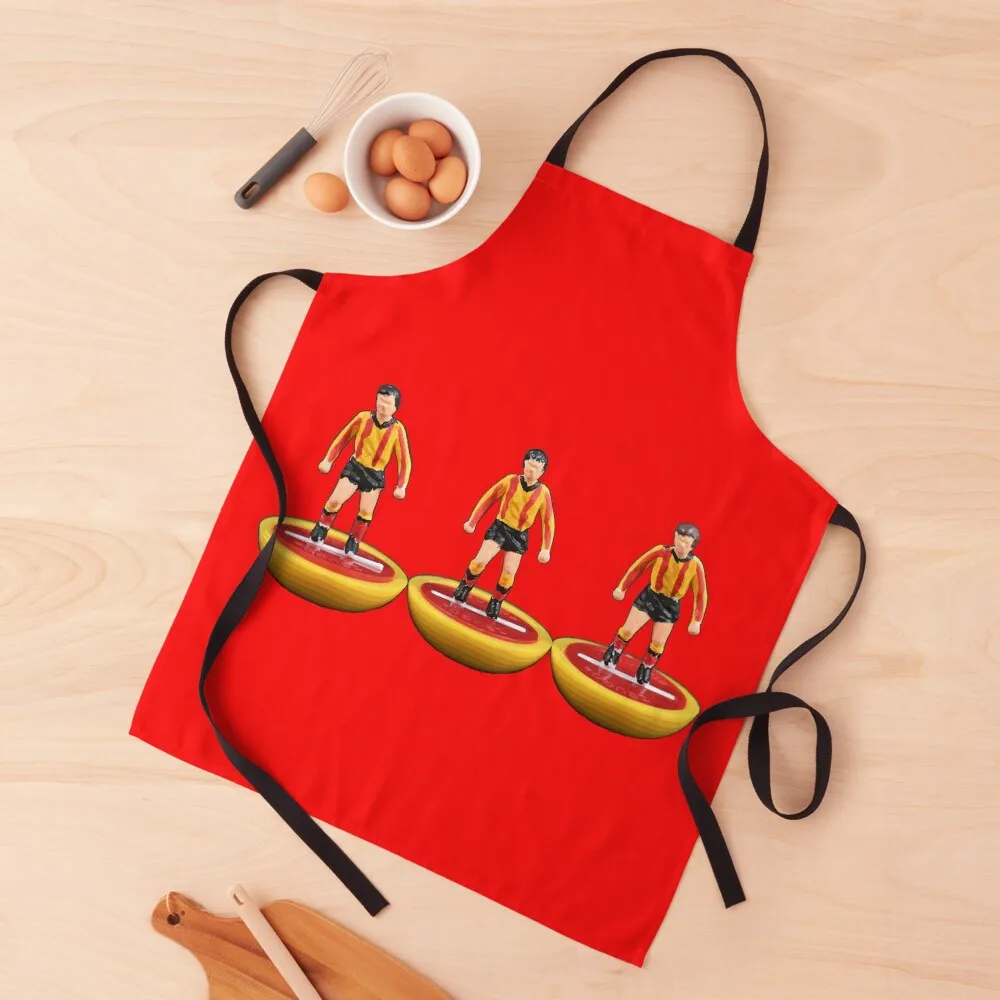 

Classic Partick Thistle subbuteo players Apron christmas kitchen cloths Woman Work Apron