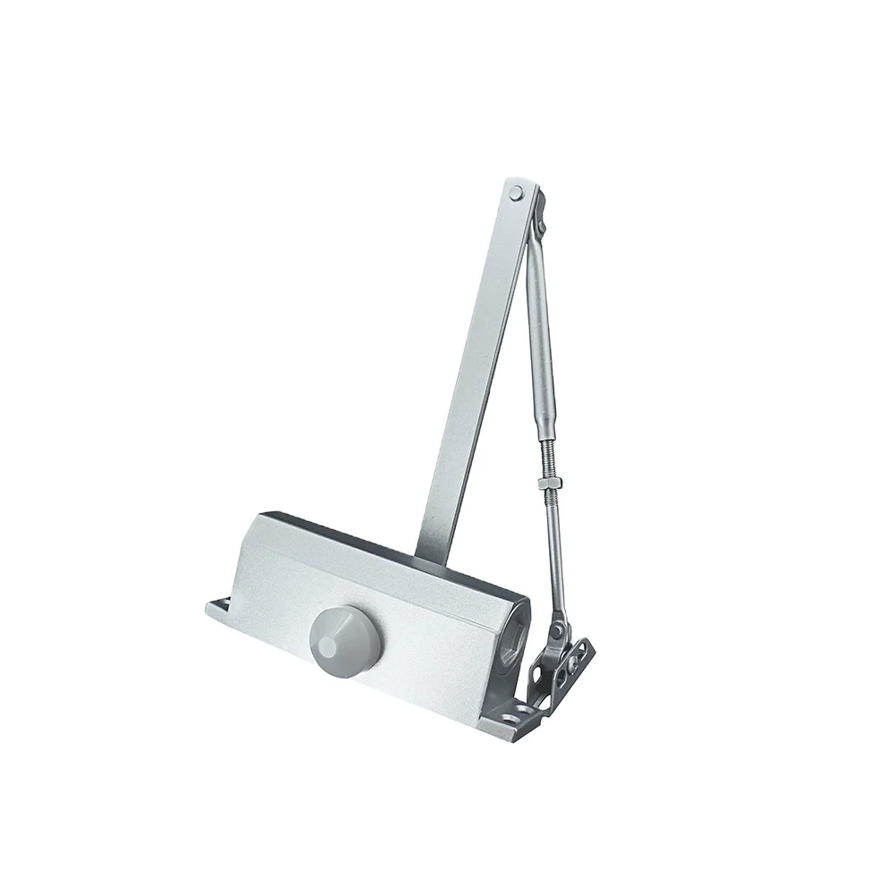 

Factory Price Door Closer Aluminum Alloy Hotel Shopping Mall Suitable for 25-80kg Door, Adjusting Closing Speed & Latching Speed