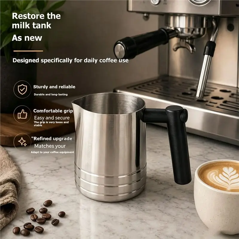 [GIVING】 Spare Replacement Milk Frothing Pitcher Handle For NINJA ES601 655 701 Cafe Luxe Coffee Machine, Grip Accessory